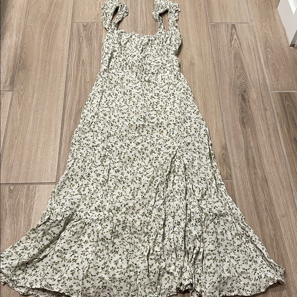 Reformation Bondi Floral Dress In color Ivy Sz 2 - Picture 4 of 11